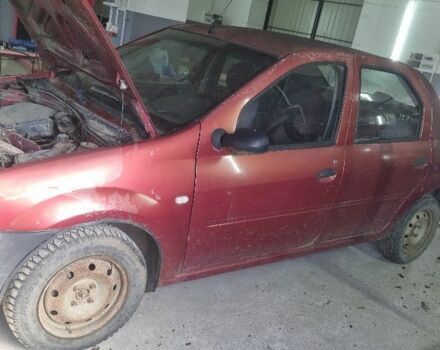 Красный Дачия Логан, объемом двигателя 1.4 л и пробегом 360 тыс. км за 900 $, фото 2 на Automoto.ua