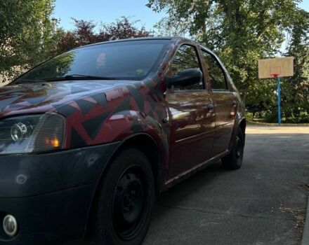 Красный Дачия Логан, объемом двигателя 1.4 л и пробегом 290 тыс. км за 2100 $, фото 1 на Automoto.ua