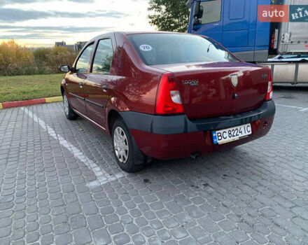 Червоний Дачія Logan, об'ємом двигуна 1.4 л та пробігом 98 тис. км за 3500 $, фото 3 на Automoto.ua