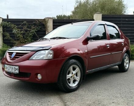 Красный Дачия Логан, объемом двигателя 1.4 л и пробегом 140 тыс. км за 2900 $, фото 1 на Automoto.ua
