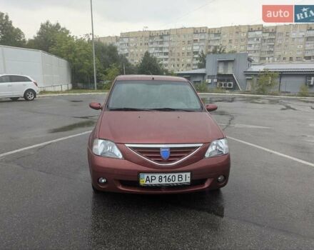 Красный Дачия Логан, объемом двигателя 1.6 л и пробегом 226 тыс. км за 3500 $, фото 6 на Automoto.ua