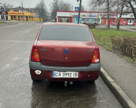 Червоний Дачія Logan, об'ємом двигуна 1.4 л та пробігом 280 тис. км за 3600 $, фото 9 на Automoto.ua