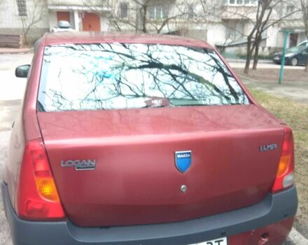 Красный Дачия Логан, объемом двигателя 1.4 л и пробегом 250 тыс. км за 3500 $, фото 5 на Automoto.ua