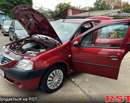Красный Дачия Логан, объемом двигателя 1.6 л и пробегом 159 тыс. км за 4400 $, фото 8 на Automoto.ua