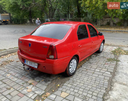 Красный Дачия Логан, объемом двигателя 1.4 л и пробегом 100 тыс. км за 3000 $, фото 1 на Automoto.ua