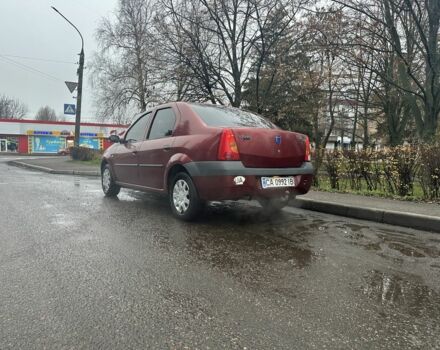 Червоний Дачія Logan, об'ємом двигуна 1.4 л та пробігом 280 тис. км за 3600 $, фото 10 на Automoto.ua