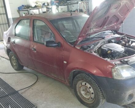 Красный Дачия Логан, объемом двигателя 1.4 л и пробегом 360 тыс. км за 900 $, фото 3 на Automoto.ua