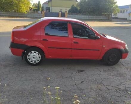 Красный Дачия Логан, объемом двигателя 1.39 л и пробегом 153 тыс. км за 3550 $, фото 1 на Automoto.ua