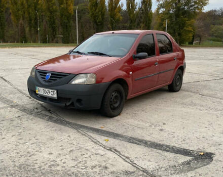 Красный Дачия Логан, объемом двигателя 1.39 л и пробегом 380 тыс. км за 2300 $, фото 1 на Automoto.ua