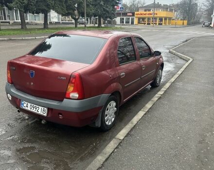 Червоний Дачія Logan, об'ємом двигуна 1.4 л та пробігом 280 тис. км за 3600 $, фото 6 на Automoto.ua