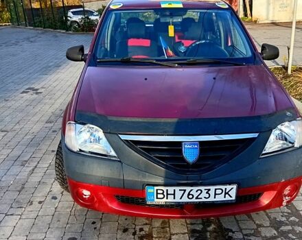 Червоний Дачія Logan, об'ємом двигуна 1.4 л та пробігом 23 тис. км за 3250 $, фото 5 на Automoto.ua