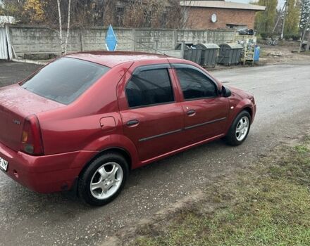 Красный Дачия Логан, объемом двигателя 1.6 л и пробегом 2 тыс. км за 4500 $, фото 3 на Automoto.ua