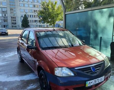 Красный Дачия Логан, объемом двигателя 1.39 л и пробегом 700 тыс. км за 1800 $, фото 8 на Automoto.ua