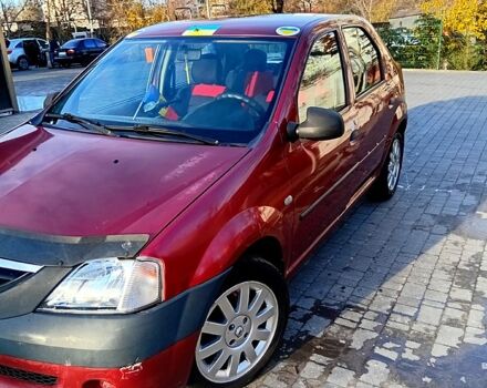 Червоний Дачія Logan, об'ємом двигуна 1.4 л та пробігом 23 тис. км за 3250 $, фото 6 на Automoto.ua