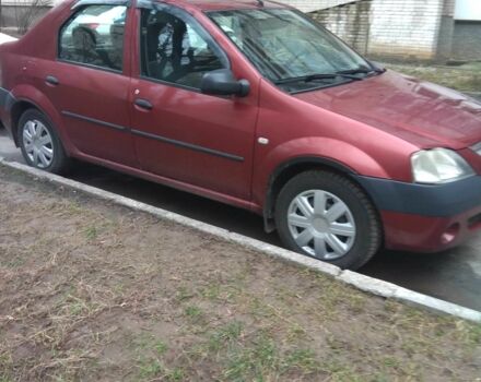 Красный Дачия Логан, объемом двигателя 1.4 л и пробегом 250 тыс. км за 3500 $, фото 3 на Automoto.ua