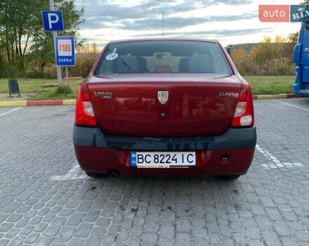 Червоний Дачія Logan, об'ємом двигуна 1.4 л та пробігом 98 тис. км за 3500 $, фото 4 на Automoto.ua