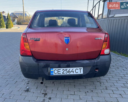Красный Дачия Логан, объемом двигателя 1.39 л и пробегом 430 тыс. км за 2100 $, фото 5 на Automoto.ua