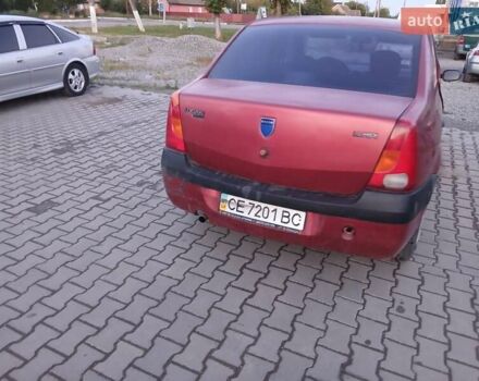 Красный Дачия Логан, объемом двигателя 1.39 л и пробегом 200 тыс. км за 1350 $, фото 3 на Automoto.ua