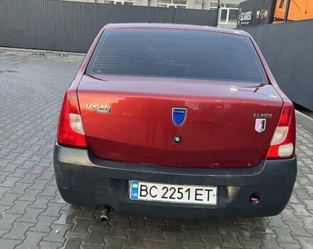 Красный Дачия Логан, объемом двигателя 1.4 л и пробегом 266 тыс. км за 2350 $, фото 4 на Automoto.ua