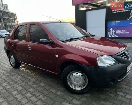 Красный Дачия Логан, объемом двигателя 1.4 л и пробегом 266 тыс. км за 2350 $, фото 2 на Automoto.ua