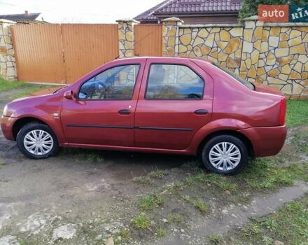 Красный Дачия Логан, объемом двигателя 1.4 л и пробегом 197 тыс. км за 2690 $, фото 8 на Automoto.ua