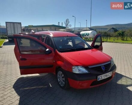 Красный Дачия Логан, объемом двигателя 1.6 л и пробегом 330 тыс. км за 3350 $, фото 8 на Automoto.ua
