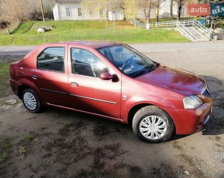 Красный Дачия Логан, объемом двигателя 1.4 л и пробегом 197 тыс. км за 2690 $, фото 3 на Automoto.ua