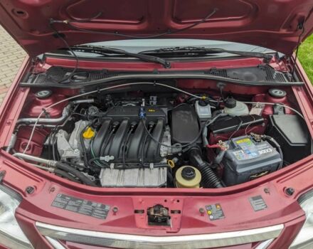 Красный Дачия Логан, объемом двигателя 1.6 л и пробегом 204 тыс. км за 3850 $, фото 16 на Automoto.ua