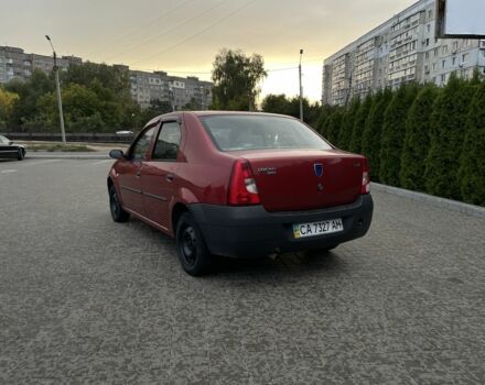 Красный Дачия Логан, объемом двигателя 1.4 л и пробегом 177 тыс. км за 3200 $, фото 2 на Automoto.ua