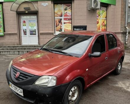 Красный Дачия Логан, объемом двигателя 1.4 л и пробегом 600 тыс. км за 1700 $, фото 1 на Automoto.ua