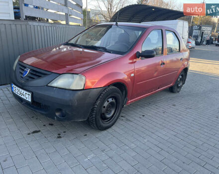 Красный Дачия Логан, объемом двигателя 1.39 л и пробегом 430 тыс. км за 2100 $, фото 1 на Automoto.ua