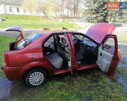 Красный Дачия Логан, объемом двигателя 1.4 л и пробегом 197 тыс. км за 2690 $, фото 30 на Automoto.ua