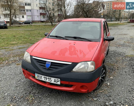 Красный Дачия Логан, объемом двигателя 1.5 л и пробегом 303 тыс. км за 2000 $, фото 2 на Automoto.ua