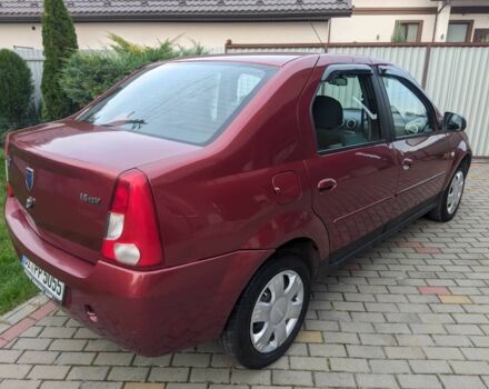 Красный Дачия Логан, объемом двигателя 1.6 л и пробегом 204 тыс. км за 3850 $, фото 6 на Automoto.ua