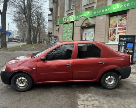 Красный Дачия Логан, объемом двигателя 1.4 л и пробегом 600 тыс. км за 1700 $, фото 2 на Automoto.ua