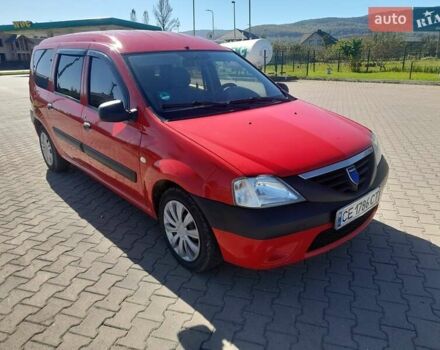 Красный Дачия Логан, объемом двигателя 1.6 л и пробегом 330 тыс. км за 3350 $, фото 6 на Automoto.ua