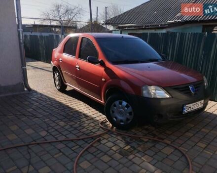Червоний Дачія Logan, об'ємом двигуна 1.4 л та пробігом 221 тис. км за 3200 $, фото 8 на Automoto.ua