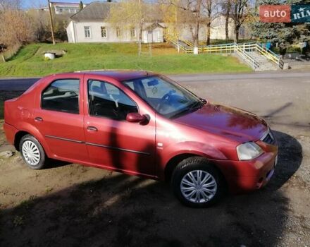 Красный Дачия Логан, объемом двигателя 1.4 л и пробегом 197 тыс. км за 2690 $, фото 1 на Automoto.ua