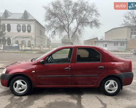 Красный Дачия Логан, объемом двигателя 1.4 л и пробегом 169 тыс. км за 3600 $, фото 2 на Automoto.ua