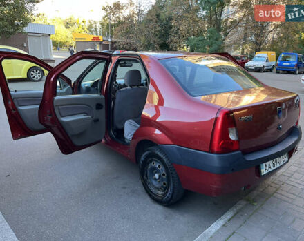 Червоний Дачія Logan, об'ємом двигуна 1.39 л та пробігом 147 тис. км за 3200 $, фото 23 на Automoto.ua