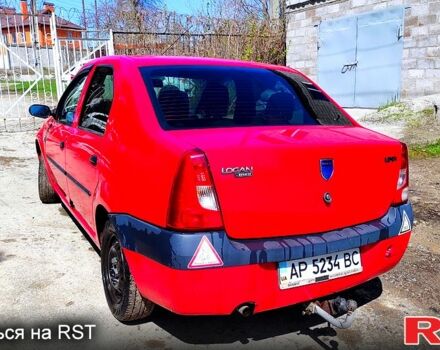 Красный Дачия Логан, объемом двигателя 1.6 л и пробегом 221 тыс. км за 3300 $, фото 3 на Automoto.ua
