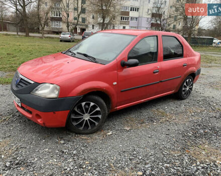 Красный Дачия Логан, объемом двигателя 1.5 л и пробегом 303 тыс. км за 2000 $, фото 3 на Automoto.ua