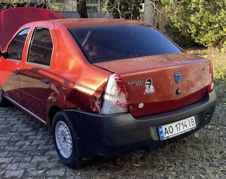 Красный Дачия Логан, объемом двигателя 0 л и пробегом 243 тыс. км за 2600 $, фото 2 на Automoto.ua