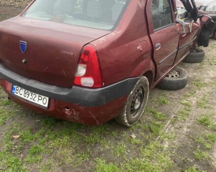 Червоний Дачія Logan, об'ємом двигуна 1.4 л та пробігом 100 тис. км за 486 $, фото 2 на Automoto.ua