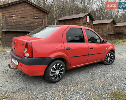 Красный Дачия Логан, объемом двигателя 1.5 л и пробегом 303 тыс. км за 2000 $, фото 5 на Automoto.ua