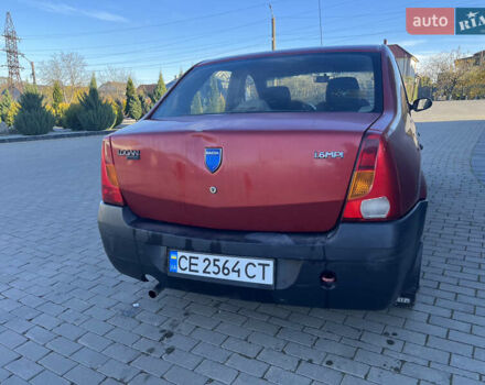 Красный Дачия Логан, объемом двигателя 1.39 л и пробегом 430 тыс. км за 2100 $, фото 4 на Automoto.ua