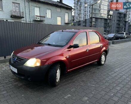 Красный Дачия Логан, объемом двигателя 1.4 л и пробегом 266 тыс. км за 2350 $, фото 1 на Automoto.ua