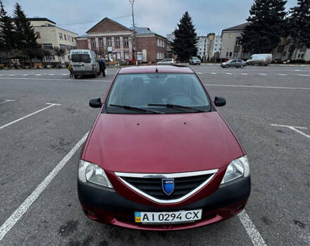 Красный Дачия Логан, объемом двигателя 1.4 л и пробегом 214 тыс. км за 3250 $, фото 3 на Automoto.ua