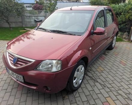 Красный Дачия Логан, объемом двигателя 1.6 л и пробегом 204 тыс. км за 3850 $, фото 3 на Automoto.ua