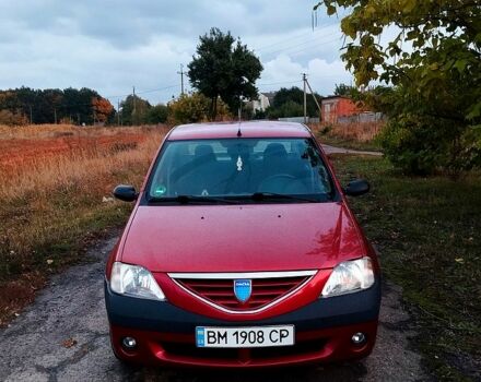 Червоний Дачія Logan, об'ємом двигуна 1.4 л та пробігом 214 тис. км за 3500 $, фото 1 на Automoto.ua